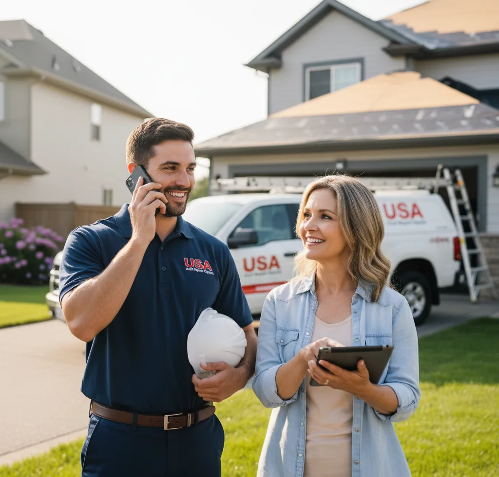 USA Roof Repair Experts customer support in Sumter